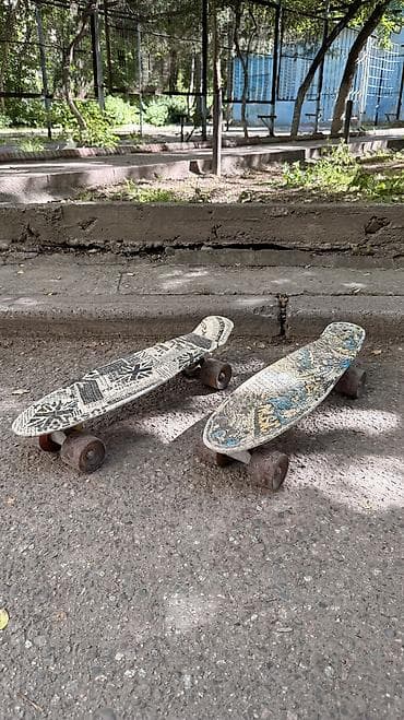 tech deck: Детский скейт, Пенниборд, Б/у — 3