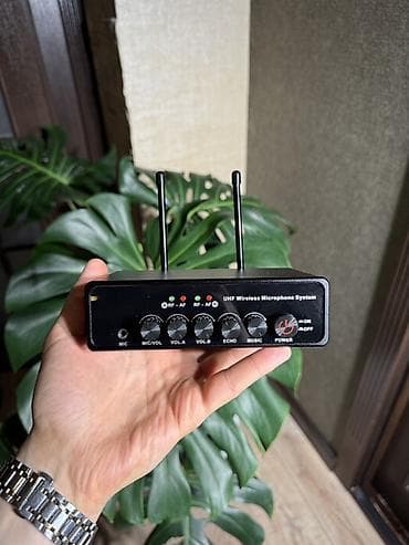 мик ош: Hi-Fi DSP подавление обратной связи (писка / гула) Беспроводная UHF — 6
