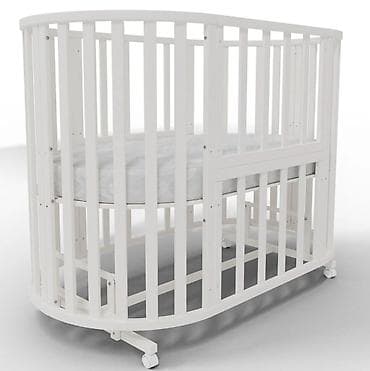 bunk bed: Детская кровать трансформер, Б/у, Другой тип, цвет - Белый — 2