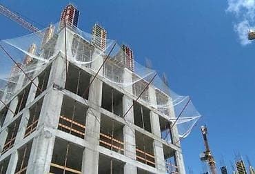 ячейки: Защитно-улавливающие сетка толшина нит 3 мм,ячейка 30мм х 30мм — 2