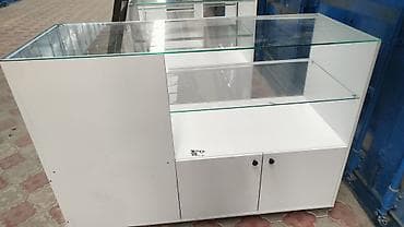 Кассовое оборудование: Торговая витрина прикассовая/островная - Прямоугольная витрина с — 3