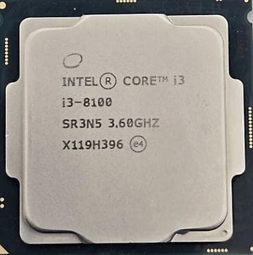 Процессор для ПК, Б/у, Intel Core i3, 4 ядер