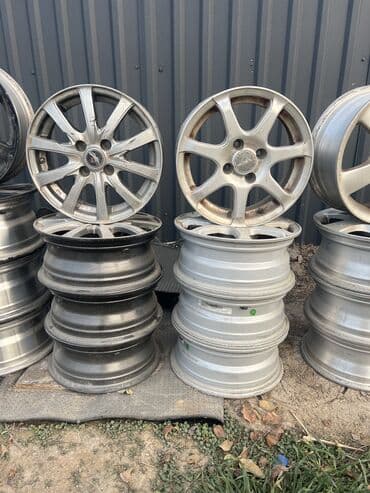 Литые Диски R 14 Honda, Комплект, отверстий - 4, Б/у