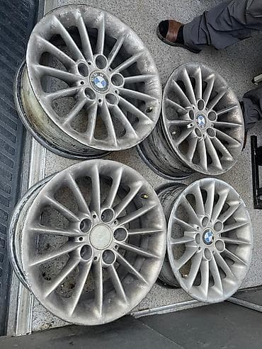 Транспорт: Литые Диски R 16 BMW, Комплект, отверстий - 5, Б/у — 2