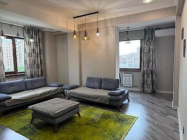 2 комнаты, 77 м², Бишкек Парк ТРЦ Элитка, 6 этаж, Евроремонт — 9