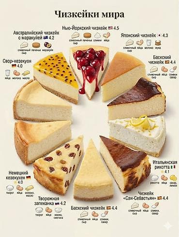 азыка: Индивидуальные торты и десерты на заказ. 🎂 **Осталось всего 1 место — 8