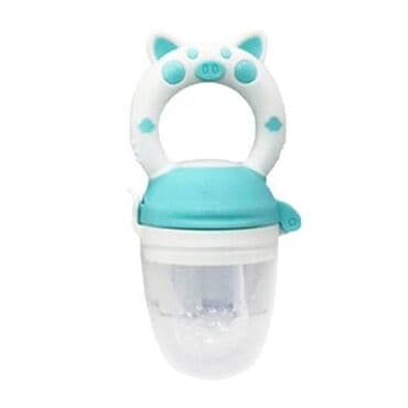 fidget cube: Ниблер - соска с прорезями для безопасного прикорма фруктами — 1