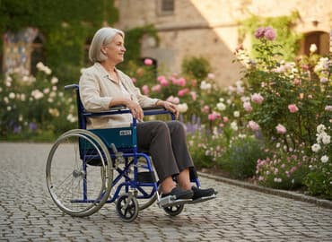 коляска инвалидная бишкек: Инвалидная коляска AMRUS (складная) - Легкая складная конструкция — 2