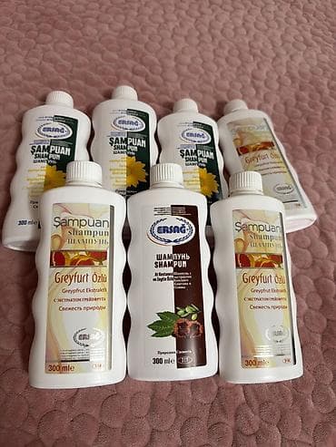 русская: Набор шампуней ERSAG, 300 мл каждый. Варианты в наборе (по надписи на — 1