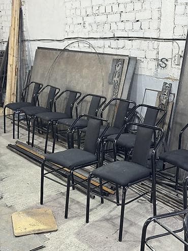 блярдный столь: Комплект парты и стула, цвет - Черный — 5