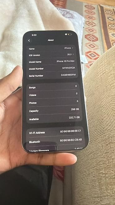 ipad 2018 pro: IPhone 16 Pro Max, Б/у, 256 ГБ, Natural Titanium, 97 % — 7