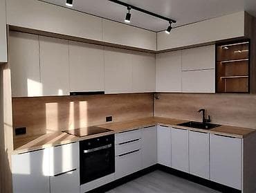 эски мебел: Ашкана гарнитуру, түсү - Боз, ДСП — 6