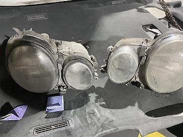 w210 фары: Комплект передних фар Mercedes-Benz Оригинал — 1