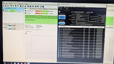 Техника и электроника: Накопитель для ПК, Б/у, Crucial, SSD, 128 ГБ, 2.5", Для ПК — 3