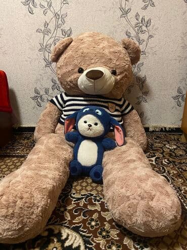 Балдар электр унаалары: СРОЧНО ПРОДАЕТСЯ ПЛЮШЕВЫЙ МЕДВЕДЬ
2м медведь в новом состоянии — 2