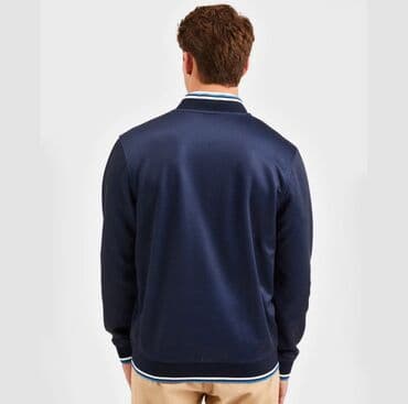 pull bear: Ben Sherman. Спортивная куртка с узором "елочка".Воротник, манжеты и — 3