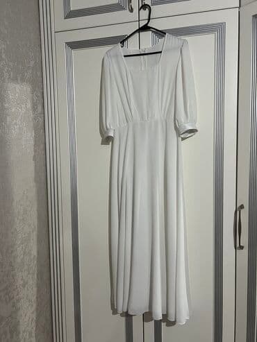 платья большого размера: Национальное платье на узатуу, платье+белдемчи, 44 размер — 2