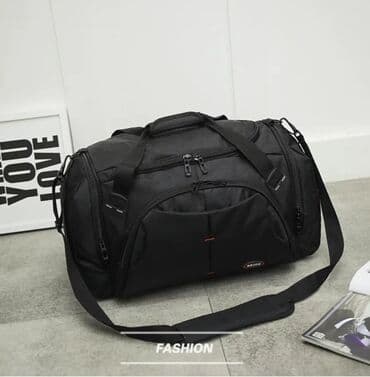 сумка для беременных: Сумка универсальная дорожная/спортивная - Цвет: черный - Формат — 27