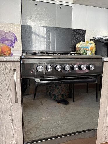 Комбинированная кухонная плита с духовкой - Тип: отдельно стоящая, с