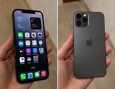 IPhone 12 pro | 128 gb | space grey Б/У без коробки, состояние at lalafo.kg IPhone 12 pro | 128 gb | space grey Б/У без коробки, состояние