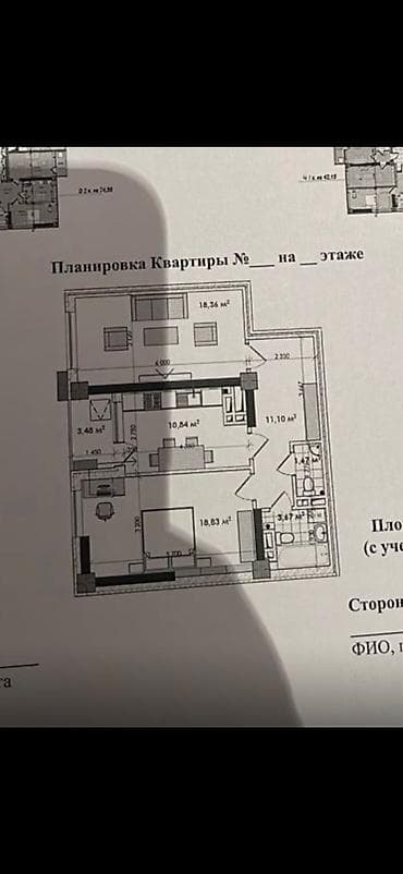 продажа недвижимости: 2 комнаты, 68 м², Элитка, 6 этаж, Готовая ПСО (под самоотделку) — 7