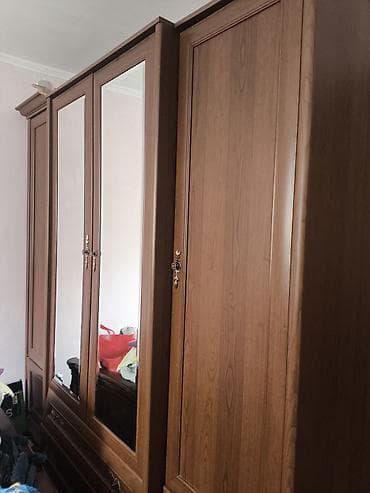 выдвижная перегородка: Шифоньер, шкаф для одежды, Прямой, ЛДСП — 3