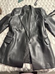 ник: Кожаная куртка, Классическая модель, Приталенная модель, S, M — 8