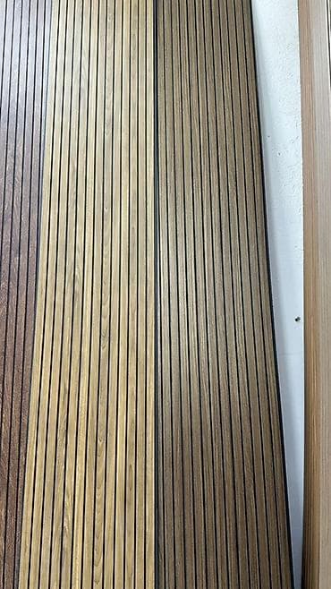 string art: Акустические декоративные панели с вертикальным рефленым профилем под — 1