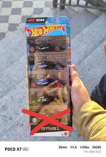 Набор машинок Hot Wheels – Formula 1 (выпуск 2024) - Подарочный набор