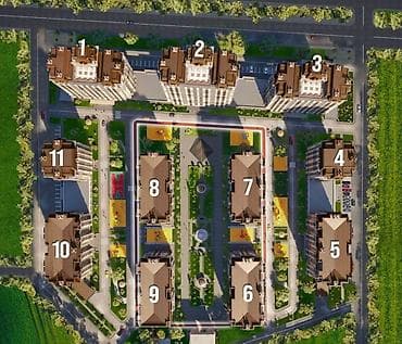 Квартиры: 3 комнаты, 137 м², Элитка, 10 этаж, Готовая ПСО (под самоотделку) — 4