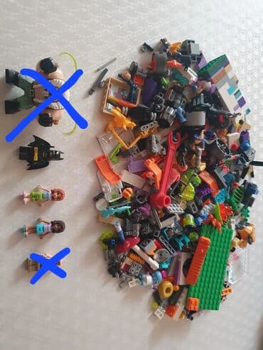 для хранения игрушек: Оригинал лего от двух наборов сим и бетмен sim batman . original lego — 1