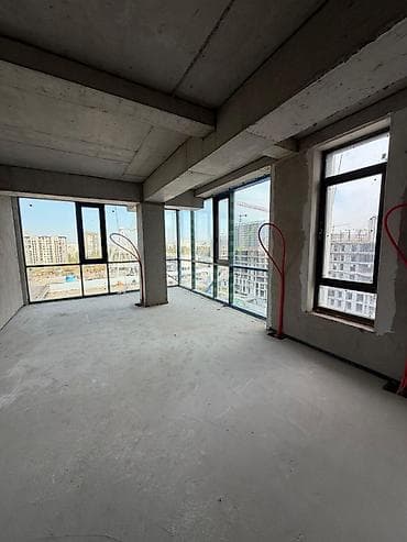 bay tash tower: 2 комнаты, 91 м², Элитка, 10 этаж, Готовая ПСО (под самоотделку) — 4