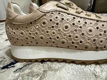 женские бирюзовые кроссовки: Кроссовки, 39, BALDININI, Б/у, цвет - Бежевый — 2