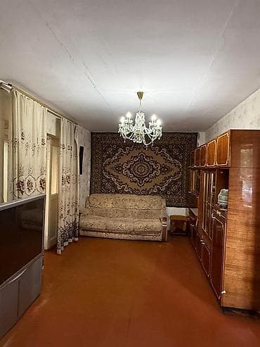 Батирлер: 2 бөлмө, 42 м², 9-мкр Хрущевка, 3 кабат, Ремонт талап кылынат — 9