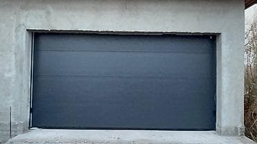 складные металлические двери: Сендвич панели, Автоматические, Alutech, Для гаража, Для частного дома, Для автомойки, С калиткой, Оптом, Новый, Платная установка — 10