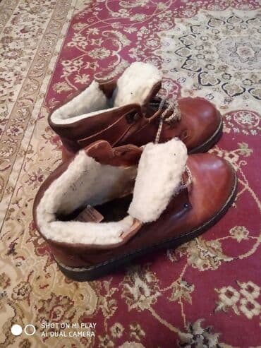 купить рабочие сапоги с утеплителем: Зимние кожаные ботинки MICHELLINO - Материал верха: натуральная кожа — 3