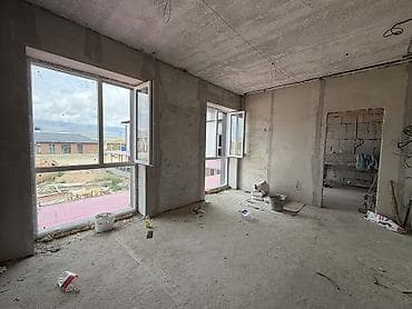 иссыккуле: 2 комнаты, 57 м², Элитка, 2 этаж, ПСО (под самоотделку) — 10