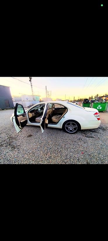 бизнем: Mercedes-Benz S-Class: 2007 г., 3.5 л, Автомат, Бензин, Седан — 7