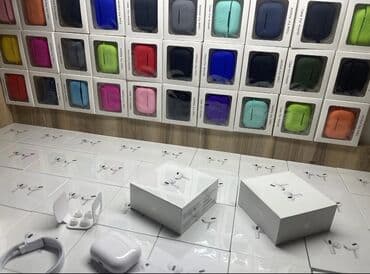 recrsi airpods: Вакуумные, Apple, Новый, Беспроводные (Bluetooth), Классические — 11