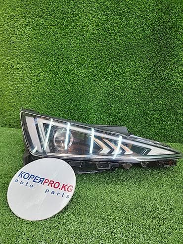 Рулевая часть: Комплект передних фар Hyundai Б/у, Оригинал — 1