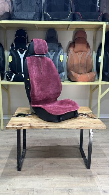 купить чехлы на сиденья авто: Чехлы Велюровые, цвет - Черный, Новый, Платная доставка, Бесплатная доставка, Самовывоз — 1
