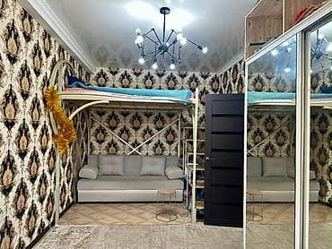 1 комната, 32 м², Индивидуалка, Дордой Плаза ТРЦ Индивидуалка, 3 этаж, Косметический ремонт — 2