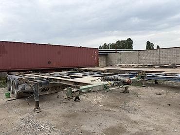 кузов тандем: Прицеп, Контейнеровоз, от 12 т, Б/у — 2