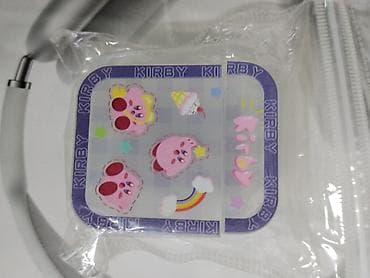 Аудиотехника: Чехол для зарядного футляра наушников с дизайном Kirby. - — 2