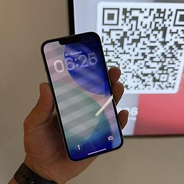 apple 5: IPhone 14, Б/у, 128 ГБ, Голубой, Коробка, 77 % — 6