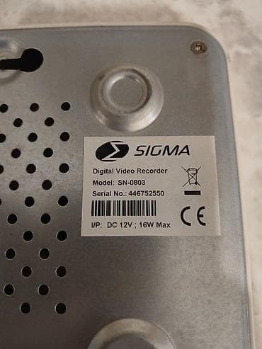 Автоэлектроника: Цифровой видеорегистратор (NVR) SIGMA SN-0803. Без блока питания — 3