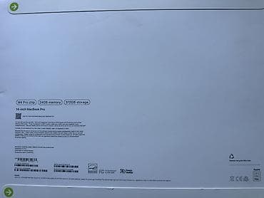 macos: Ультрабук, Новый, Apple M4 Pro, ОЗУ, RAM: 24 ГБ — 2