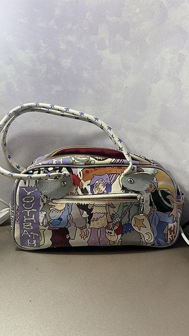 Продаю сумку-тоут с принтами Формат: средний тоут/боулер с двумя