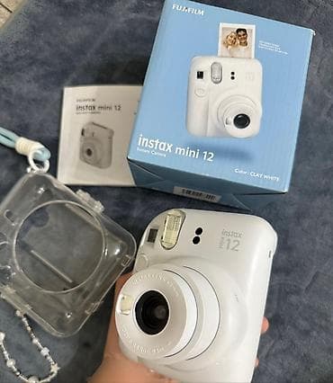 am 4: FUJIFILM Instax mini 12 (цвет: Clay White) — моментальная камера — 2