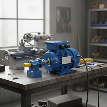 промышленное оборудование для сушки фруктов: Электродвигатель, Новый — 1